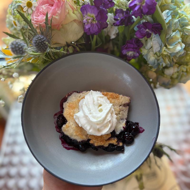Blueberry Cobbler